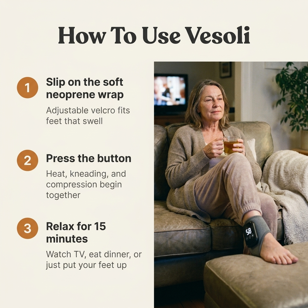Vesoli 3-in-1 Foot Massager